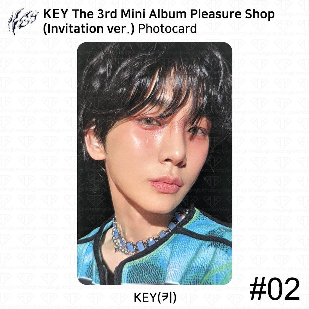 SHINee KEY 3-й мини-альбом Pleasure Shop Официальная фотокарточка SMini Glass Package