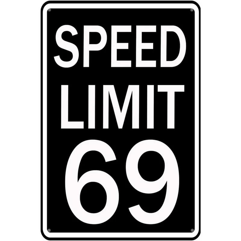 Винтажные металлические знаки No Speed Limited, плакаты, декор для стен для домашних баров, гаражей, кафе, клубов, пабов, ретро-плакаты, табличка