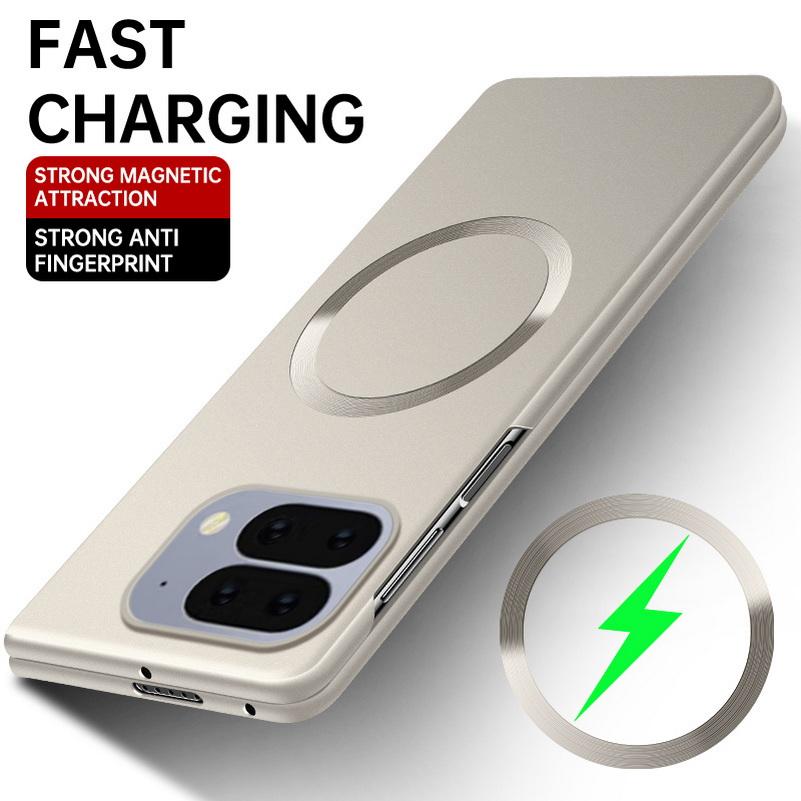 Slim Bezels Magsafe Magnetic Case for Google Pixel 10 Pro Fold pixel9 pro fold Pixel Fold Slim Hard Camera Protect Cover