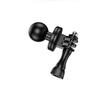 1" Aluminum RAM Ball Mount Head Adapter with 1/4" Threaded for Double Socket Arm for Insta360 GoPro DJI OSMO Action Camera
