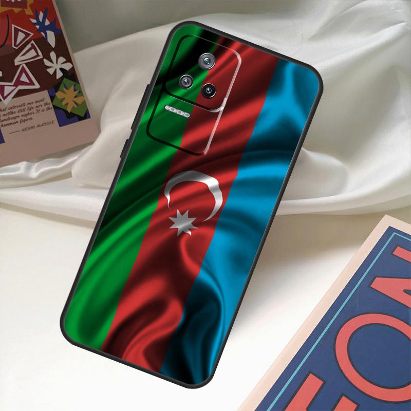 Azerbaijan Flag Case For POCO X6 Pro X3 X5 F3 F5 M5s M6 Pro Xiaomi 14 Ultra 11T 12T 13T Pro 12 13 Lite Cover