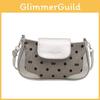 Dot Pu Modern Pattern Mini Crossbody Bag With Interior Pocket For Wear Daily