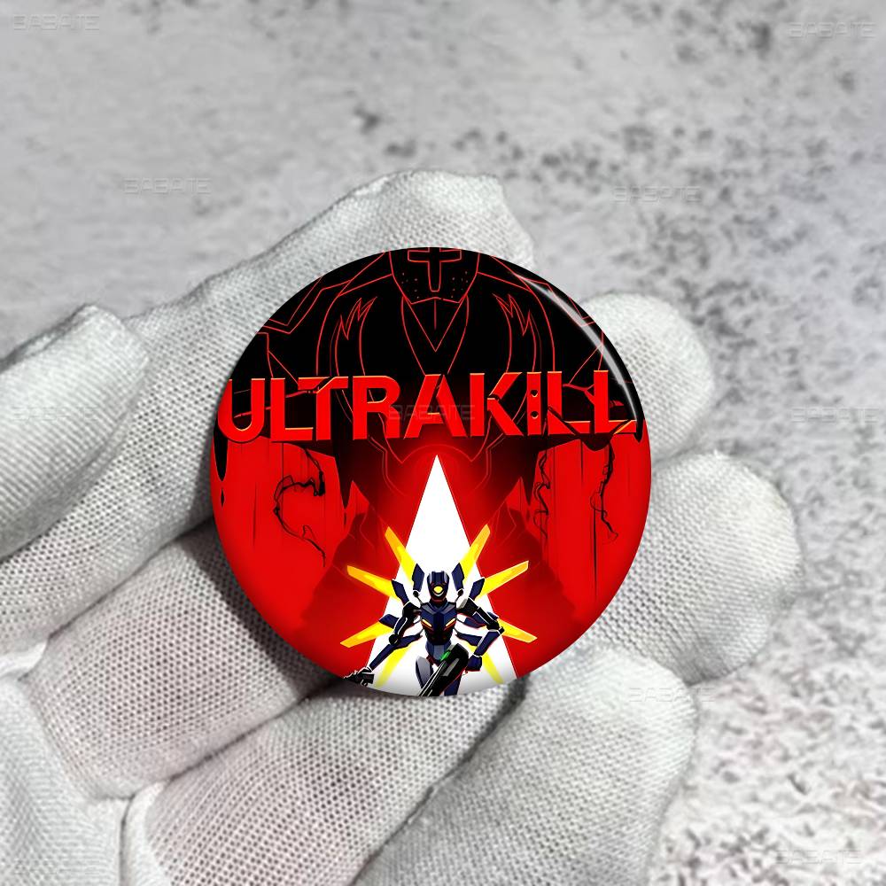 Аниме Игра U_ULTRAKILLs Аниме Значок-кнопка Ручная Брошь Для Одежды Мультяшный Значок Украшение для Рюкзака Аксессуары для Украшений