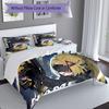 3pcs Custom Name game Zenless Zone Zero Trigger Bedding Set,Includes 1 Duvet Cover and 2 Pillowcases,All-season Bedroom Decor