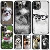 Мультяшный чехол для телефона с собакой Ши-тцу для iPhone 17 Air 15 16e 14 13 Pro Max Coque 12 11 Pro Max PLUS