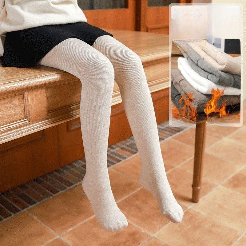 2-15Y Baby Toddler Kids Girl Warm Pantyhose Tights Velvet Lined Kids Stockings Fleece Leggings