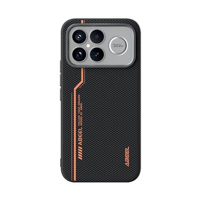 Модный сетчатый полосатый чехол для Magsafe для Xiaomi POCO F8 Ultra F8 Pro Магнитная беспроводная зарядка Противоударный бампер Крышка Funda
