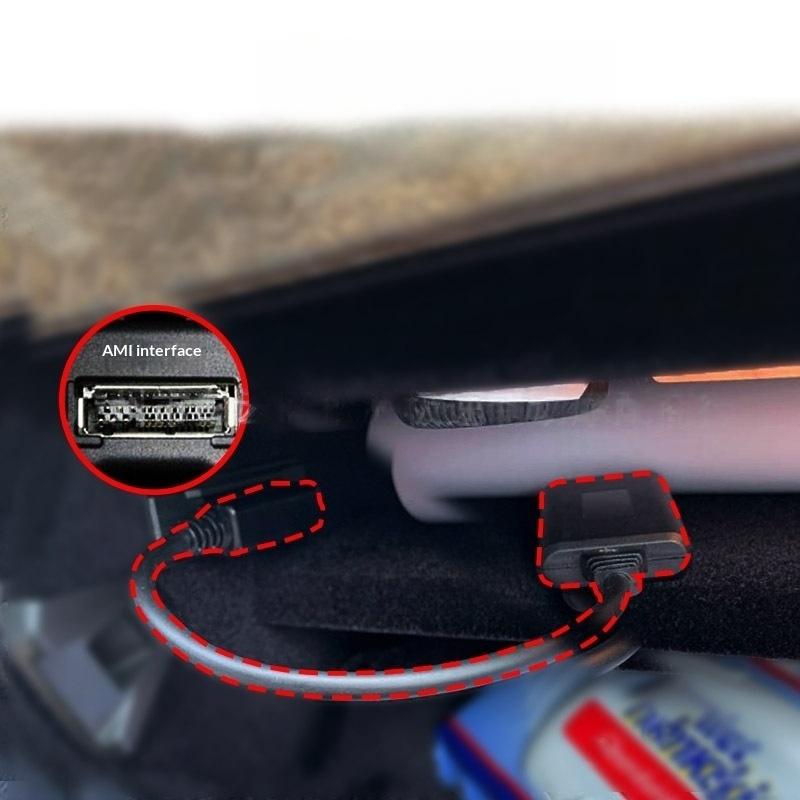 1 шт. Беспроводной Aux-адаптер Ami Bluetooth для музыки для Mmi 3G Mdi A3 A4 B6 R7 Q5 Q7 A6L A8L
