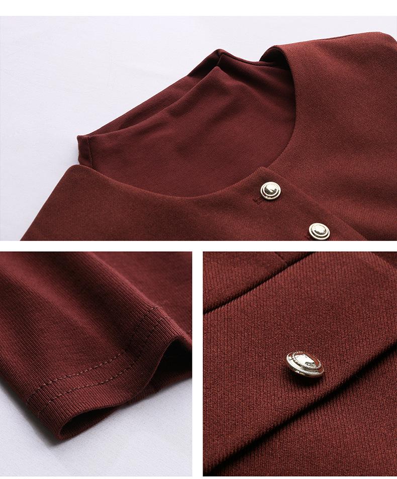 2025 Весенний женский комплект для похудения: рубашка, жилет и юбка