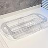 Telescopic Kitchen Sink Drain Basket Large Capacity Adjustable Strainer Sink Fruits Vegetables Washing Basket Dish Drying Rack