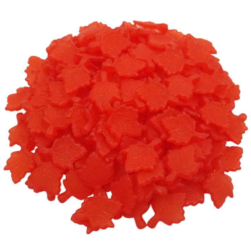 Простая мода для детей Кленовые листья Прозрачные многоцветные свободные бусины Мода для изготовления ювелирных изделий Аксессуары Ожерелье Браслет Изысканные ювелирные изделия