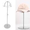 Tabletop Hat Stand Height   Metal Hollow Three Dimensional Hat Display Rack for Beach Hat Cowboy Hat Winter Hat