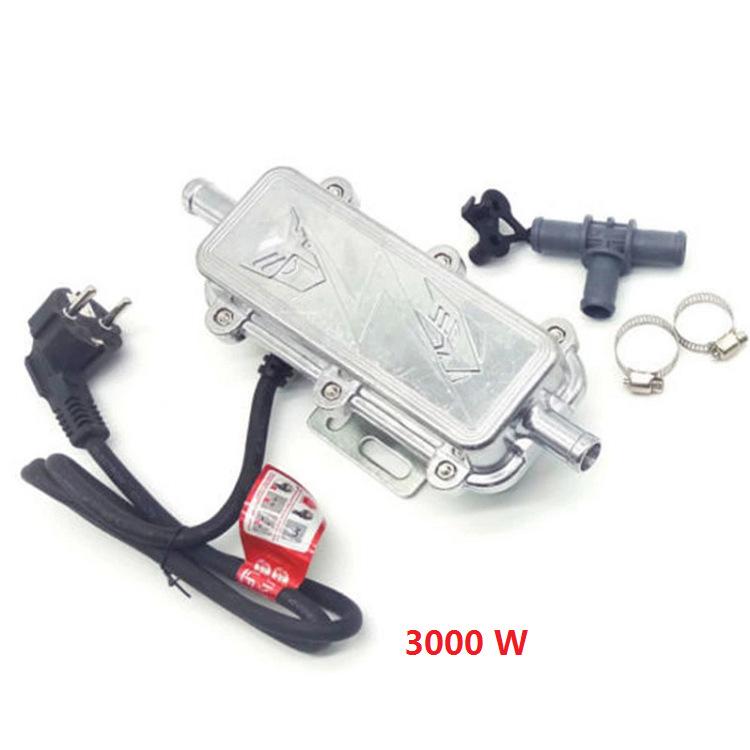 220 В 3000 Вт стояночный обогреватель бака для воды Автомобильный обогреватель 1,8-2,5 л подогреватель двигателя автомобиля подогреватель из алюминиевого сплава для дома, автомобиля, грузовика, лодки