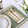 25Pcs Vintage Table Tissue Gold/Silver Printing Hand Towel Disposable Table Napkin  Dining Table