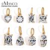 EManco Циркон DIY Подвеска-ожерелье - Женский Универсальный Дизайн Высокого Класса