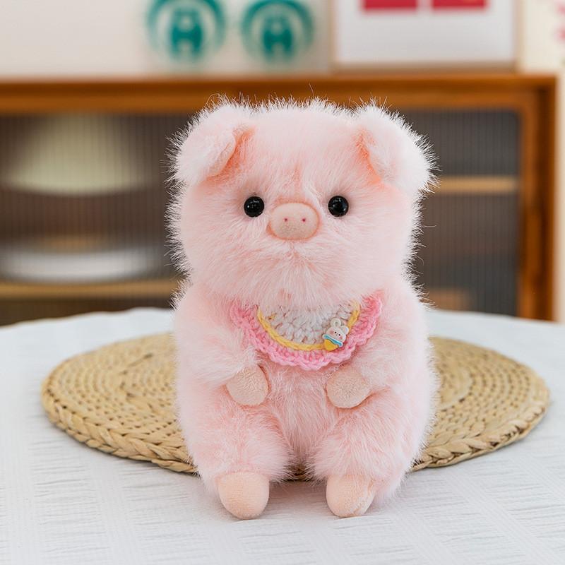 Stuffed Soft Animal Collection Featuring Pig Hippo Plush Toys For Events Kids