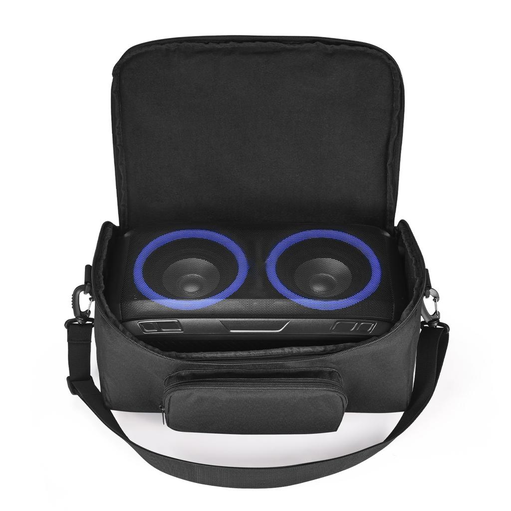 Bluetooth-compatible Speaker Case Adjustable Strap Protection Speaker Storage Accessories for W-KING T9-2 Party Speaker