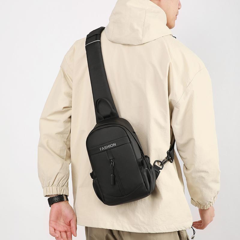 Мужская сумка-слинг CrossBody через плечо нагрудная сумка дорожная водонепроницаемая нейлоновая мужская многоцелевая сумка-мессенджер