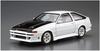 Aoshima Bunka Kyozaisha The Tuned Car Series Toyota Car Boutique Club AE86 Trueno 1985 Пластиковая модель 1/24 № 45