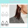 Geometric Eye New Earrings Minimalist Alloy Jewelry For Women Fashionable