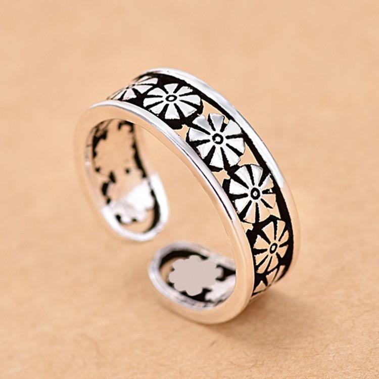 Женский тренд Персонализированное Открытое Живое Модное Ювелирное Кольцо Винтажные Кольца с Буквами