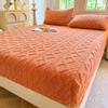 Фланелевая флисовая простыня для зимы теплая Sabanas Cama Matrimonial Коралловый флис Пушистые простыни на резинке для двуспальных кроватей Простыни 1 шт.
