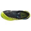 Table Tennis Shoes Wave Medal 7 Stability Cushioning Resilience Yellow X Black X Light Blue Cm 2E [Mizuno] 26.5