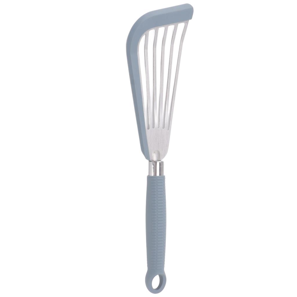 Silicone Fish Spatula Stainless Steel Slot Nonstick Coating Spatula for Frying Beefstk Egg