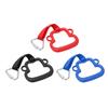 3PCS Kids Gymnastic Rings Three Color ABS with Strap Pull Up Rings for Children Exercise Fitness