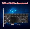 PCIE 1X To 12-Port SATA3.0 Card For Chia Mining For WIN10 LINUX UBUNTU System