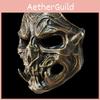 Silver Copper And Predator Resin Mask Role Play Prop For Activity Halloween