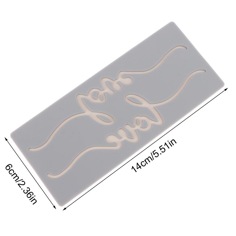 1 шт. силиконовый коврик с надписью «Любовь» для торта-помадки, мусса, шоколадного торта, силиконовый коврик для кружева, кухонные принадлежности «сделай сам», инструменты для выпечки