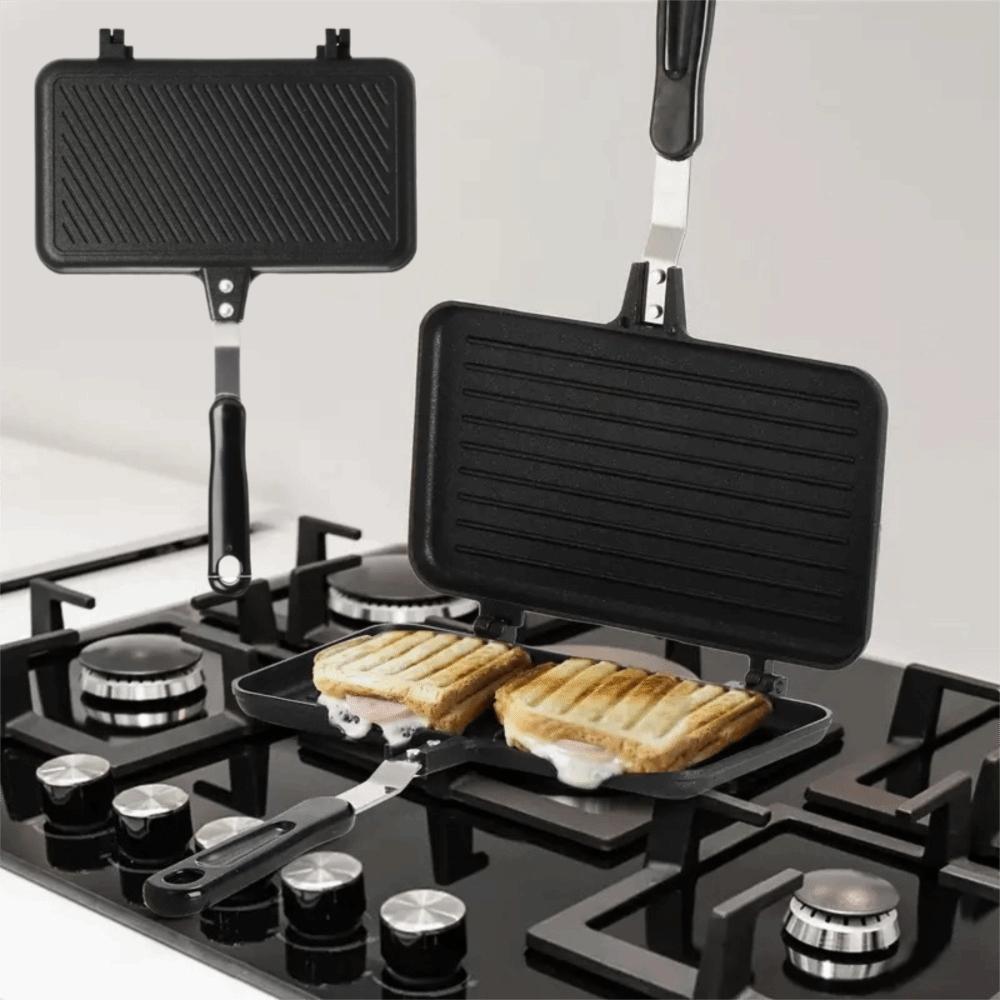 Aluminium Zinc Zinc Alloy Breakfast Sandwich Baking Pan Heat-resistant Sandwich Maker Waffle
