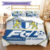 FC Luzern logo Bedding Quilt Set Quilt Cover Pillowcase Home Decoration Birthday Gift (1 * duvet cover + 2 * pillowcase, without core)