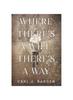 Книга Where There's a Will, There's a Way