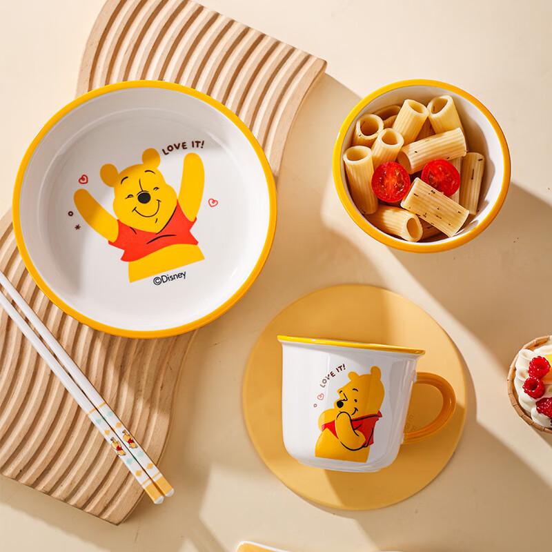 Детский керамический набор посуды Винни-Пух из 5 предметов