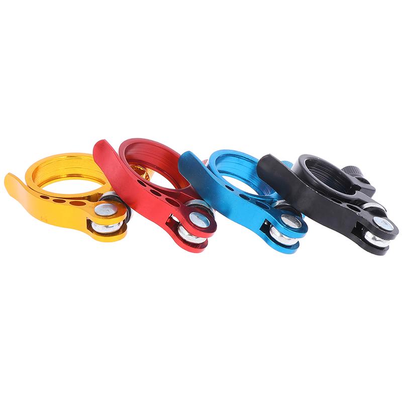 25.4-34.9Mm Aluminum Bike Bicycle Seatpost Clamp Quick Release Seat Post