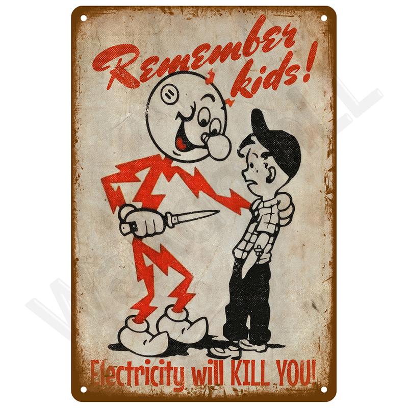 Винтажные Металлические Таблички для Бара Ванная Комната Дом Гостиная Дом Ретро Настенные Декоративные Элементы Роскошный Декор Интерьер Искусство Постеры Жестяные Таблички