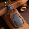 Customized for Toyota BZ4X key cover Corolla Vios Crazy Horse splicing car key cover Genuine leather cow