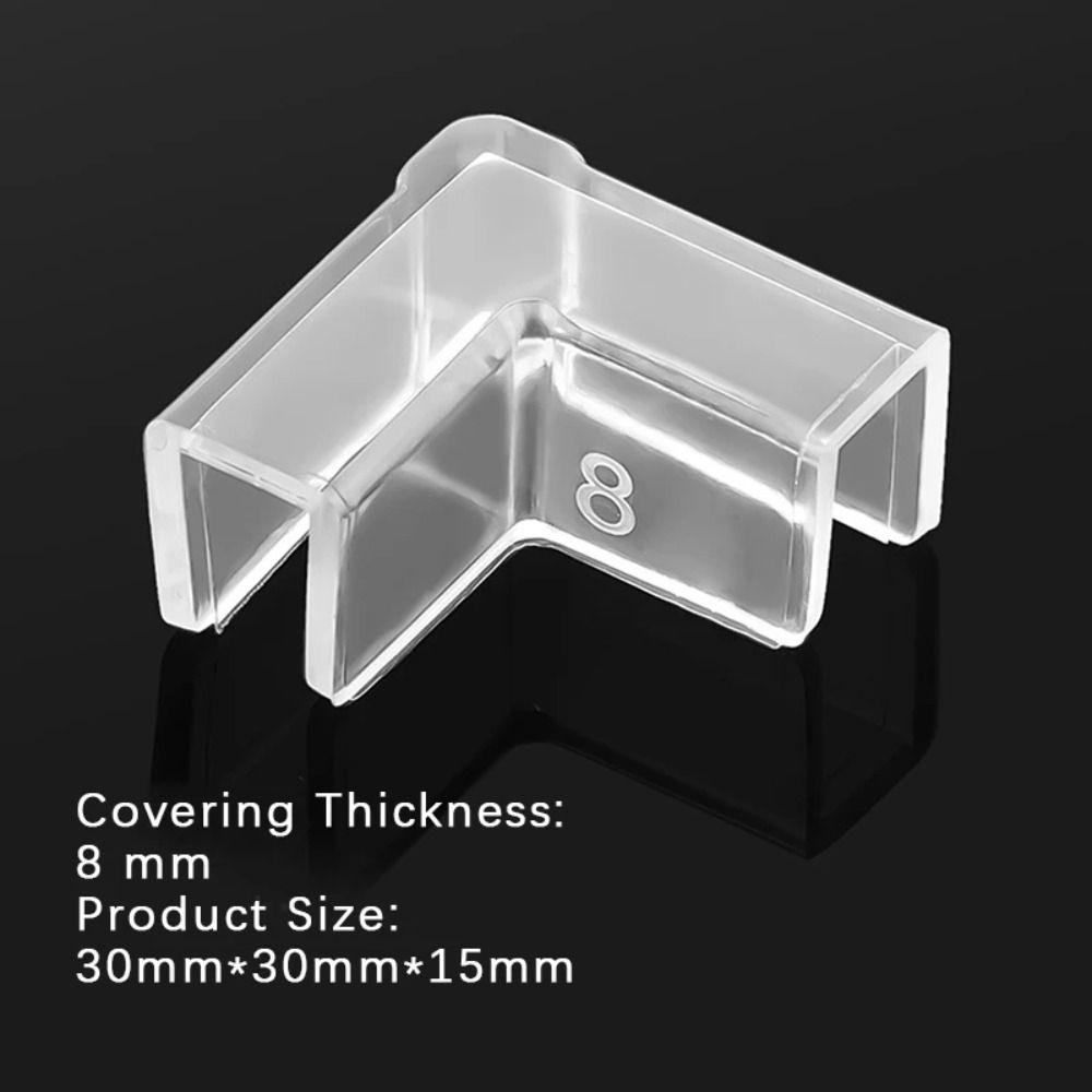 4 шт./компл. Прозрачный Бесплатный Защитный Чехол Силиконовые Аксессуары для Аквариума Аквариум