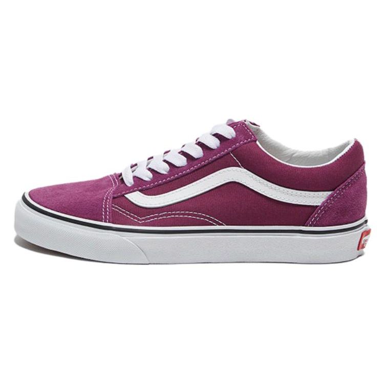 Vans Old Skool Comfortable Versatile Durable Low-Top Skate Shoes Unisex Sneakers Purple VN0005UFDRV