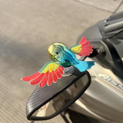 Сделай сам 3D стереоскопические подвижные крылья летающая птица - украшение на зеркало заднего вида для автомобиля