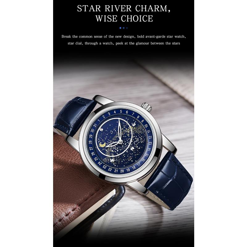 SANDA New Watch Full Machinery and Fashion Trends Rotating Dial Men's Watch