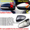 Carbon Look Side Wing Mirror Cover for VW Golf 7.5 MK7 7 GTD R GTI 6 Passat B7 CC Scirocco Polo 6R 6C MK6 Cap for Jetta 6 MKVI