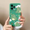Простой Чехол для Realme Note 50 Стиль Leisure Полная Защита Ударопрочная Задняя Крышка Мягкий Жидкий Силикон Модель RMX3834 Чехол