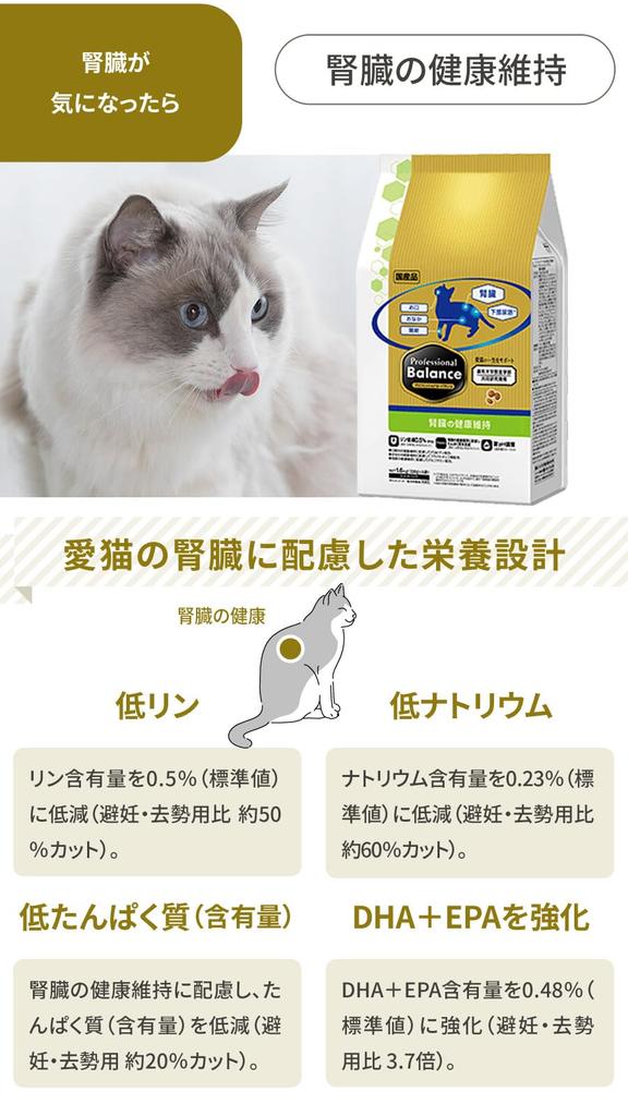 Pet Line Probara Pet Line Professional Balance pH Control Extra Care Kidney Health Maintenance Cat Food Dry Dry Food Domestic Lower Urinary Tract pH &