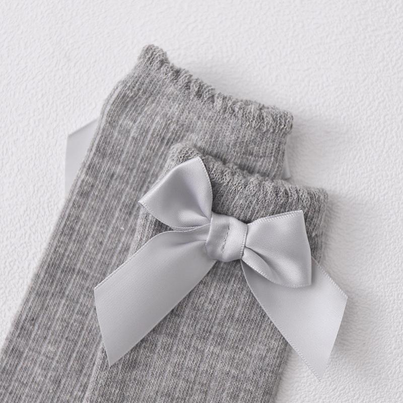 Носки для девочек с кружевным декором для танцевальных выступлений, весна/осень/лето, милые однотонные дышащие короткие носки принцессы, носки