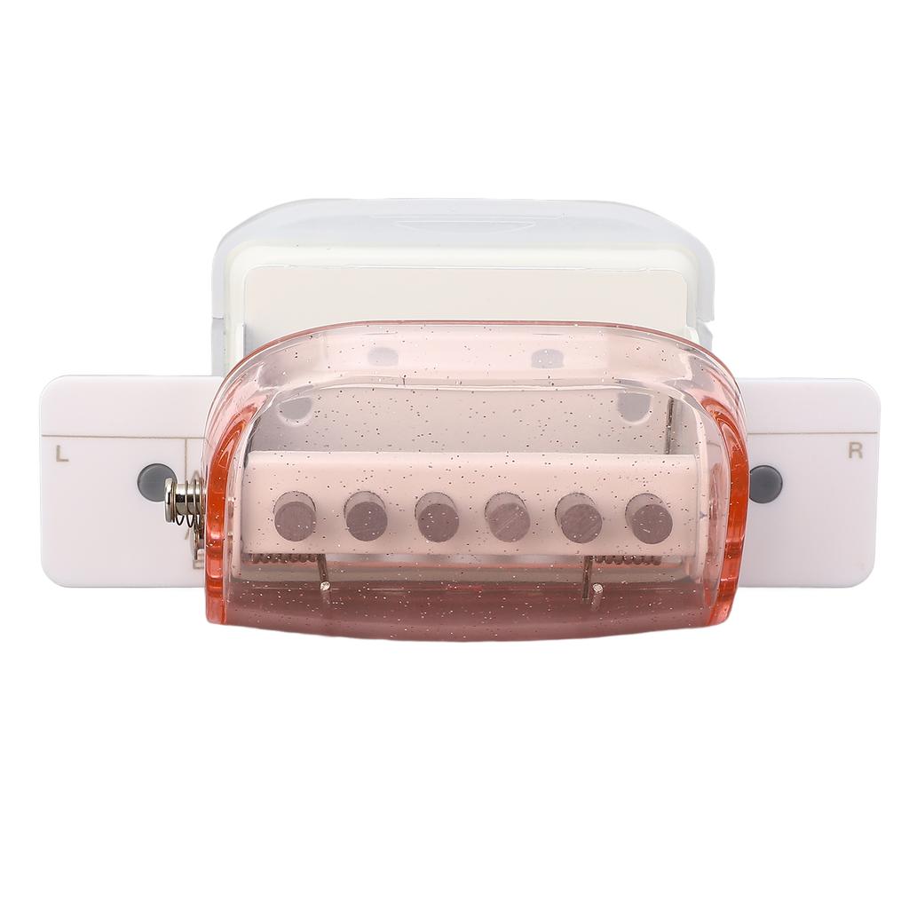 A4 B5 A5 Paper Puncher Transparent Handheld Loose Leaf Paper Hole Punch for School Office