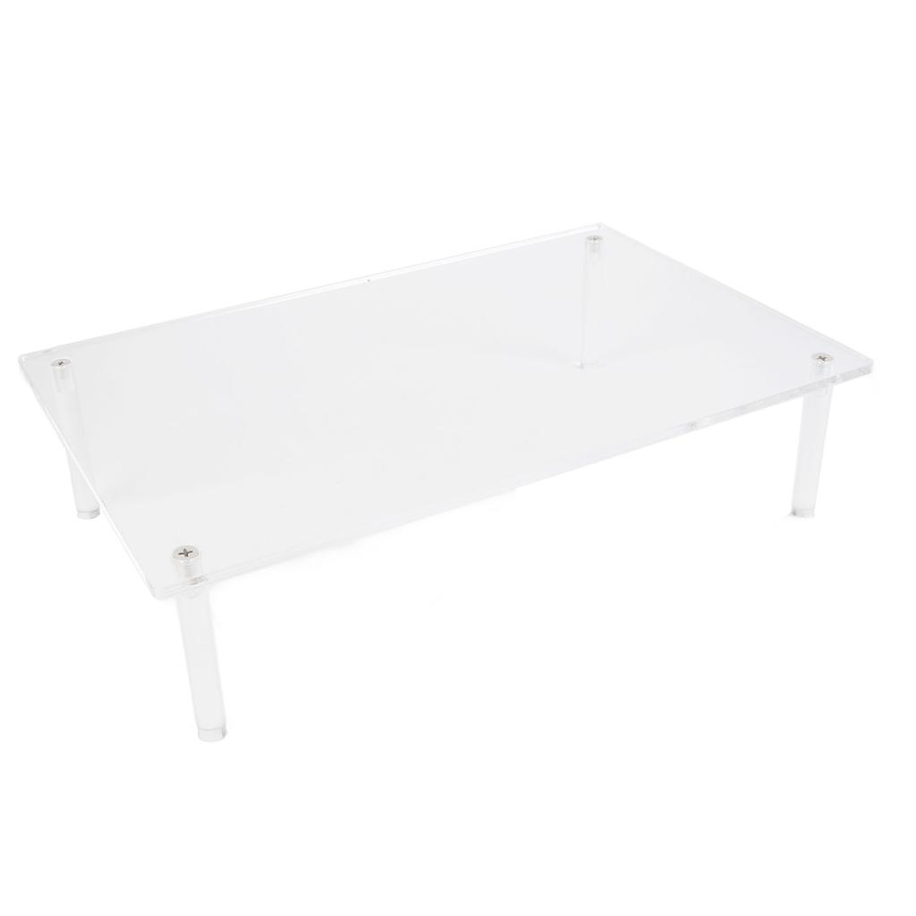 Acrylic Laptop Stand Multipurpose Desktop Office Shelf Laptop Riser for TV Computer 3.3in