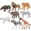Supply Simulation Forest Animal Model Elephant Tiger Lion Children'S Cognitive Animal Ornament Doll Toy